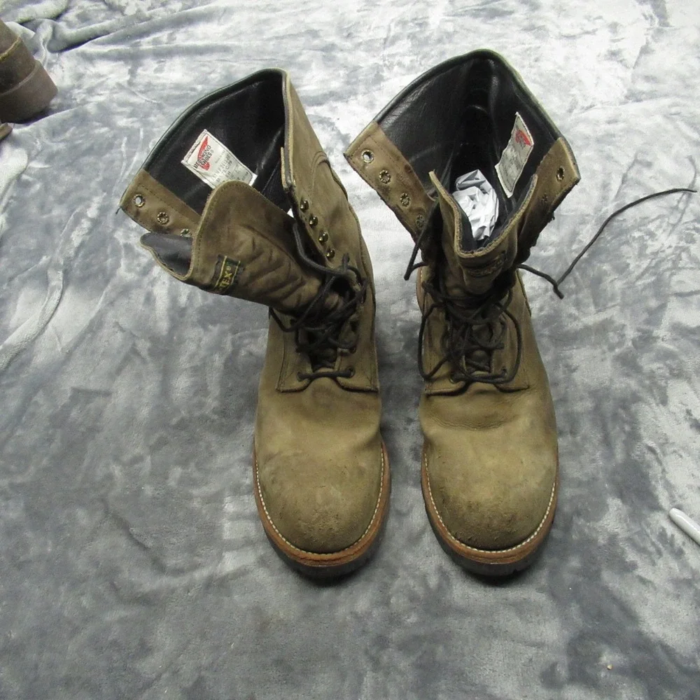 Red Wing Logger Boots Mens 11 Waterproof Gore‎ Tex Work Steel Toe USA 2292 RARE